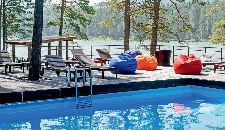 Открытый бассейн, деревня Курово