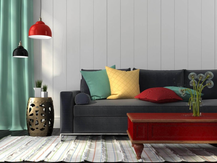 Яркий Скандинавский интерьер