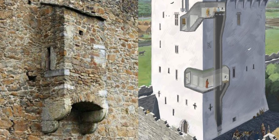 Бойницы машикули