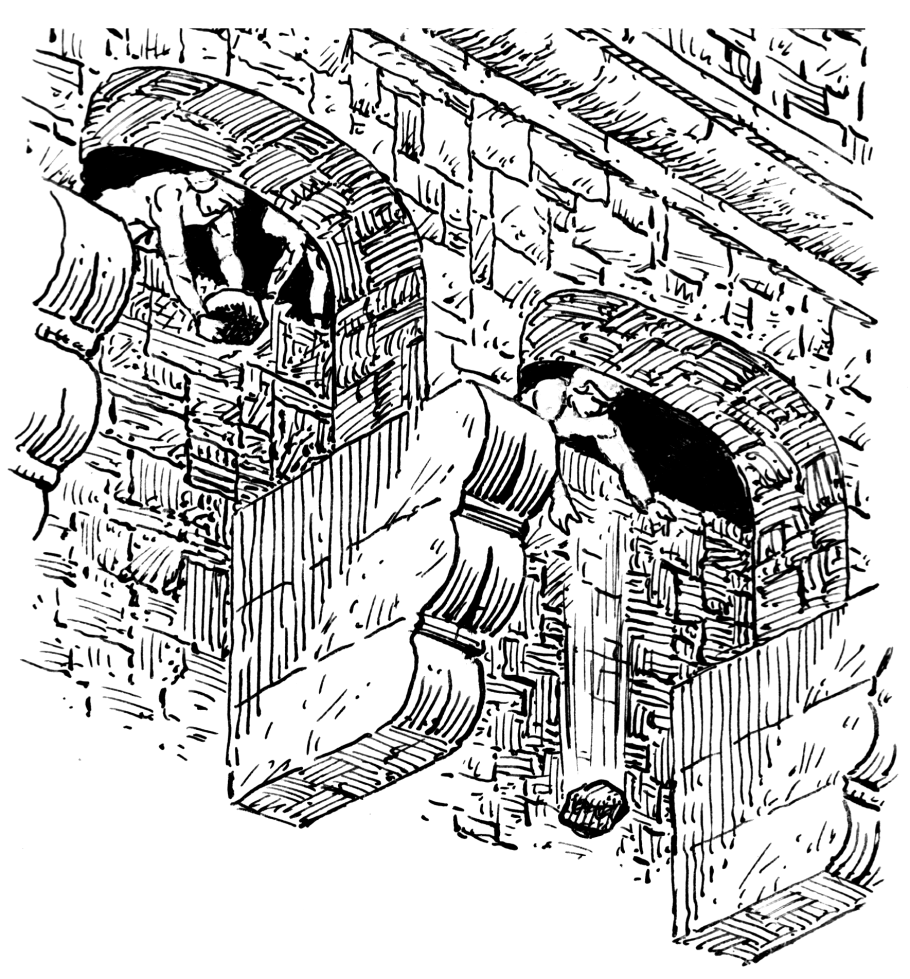 Бойницы машикули