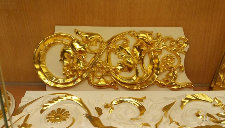 Золочение сусальным золотом технология