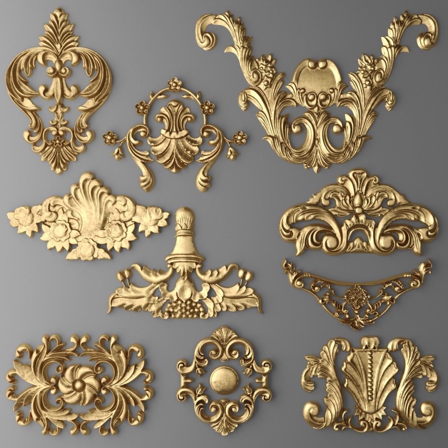 3ds Max models Barocco