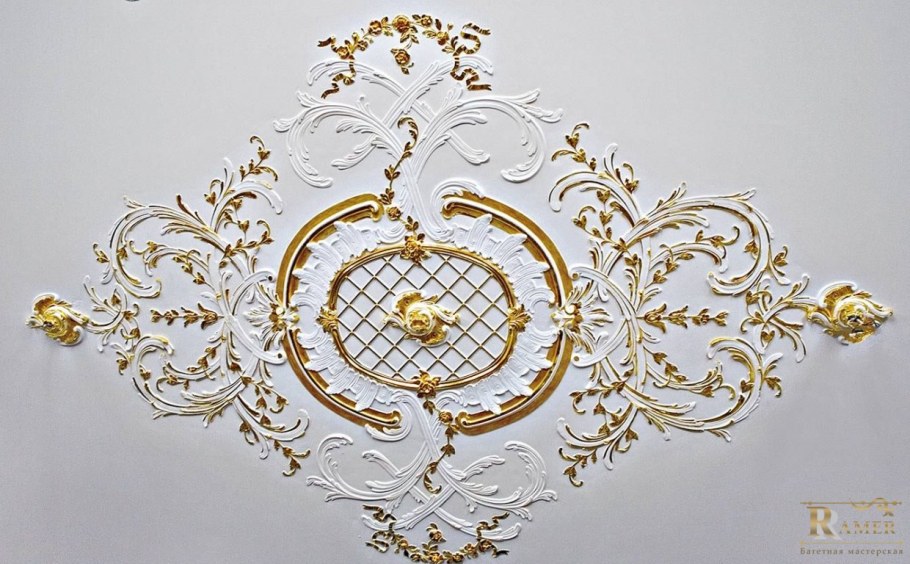 Лепнина золото