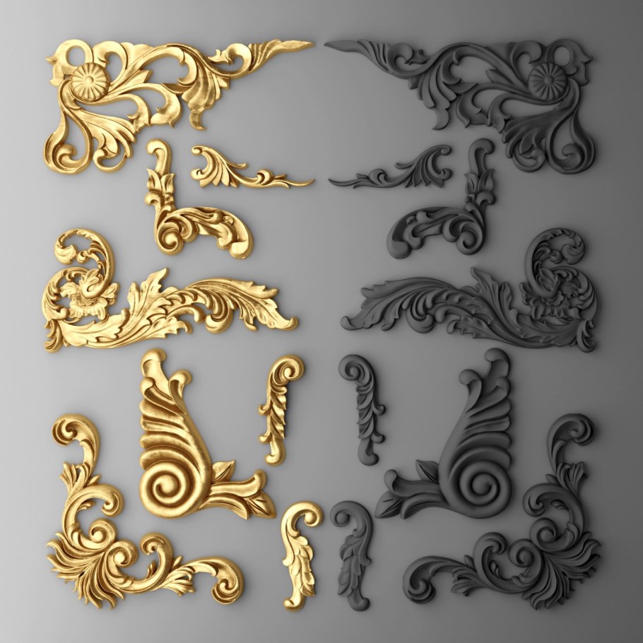 Украшения для коллажа