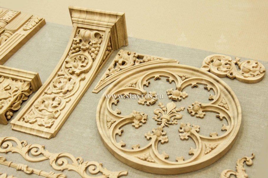 Резьба по дереву Рокайль