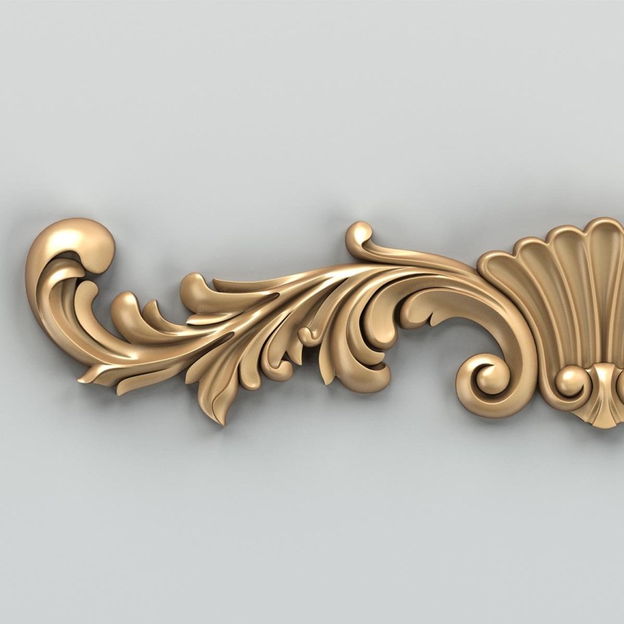 Позолоченная лепнина Барокко