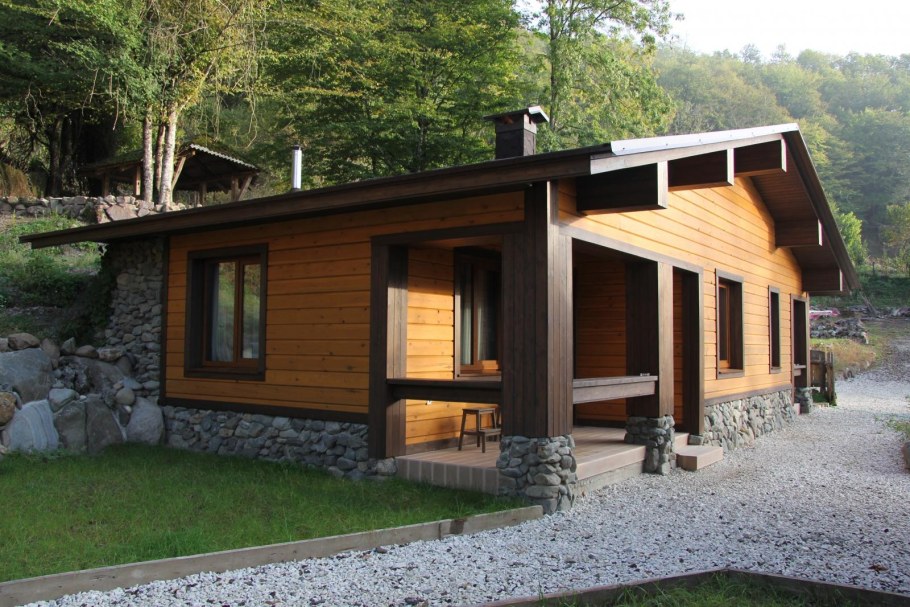 Баня из клееного бруса 3 на 5