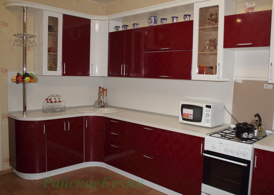 Стендмебель кухня Лира МДФ ольха