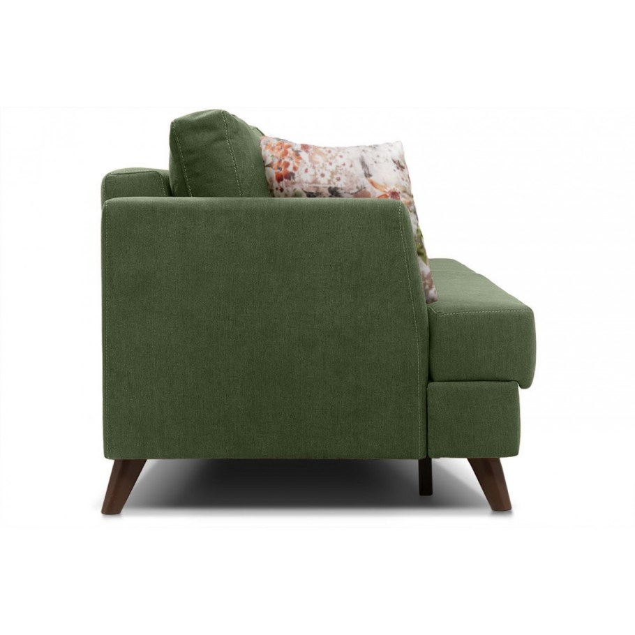 Диван модульный коричневый