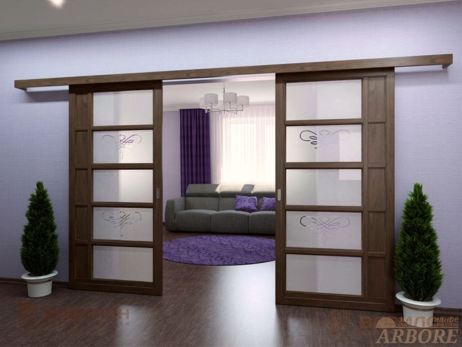 Сдвижная дверь Инвизибл