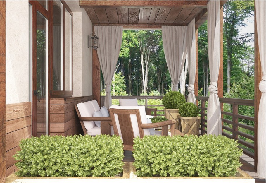 Красивые веранды