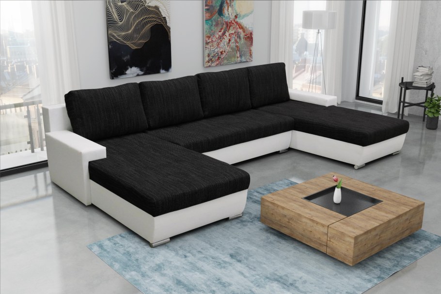 П-образный диван в гостиную