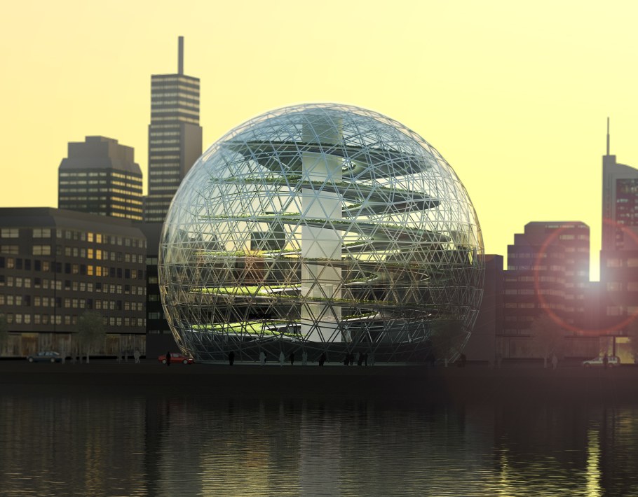 Plantagon Швеция ферма