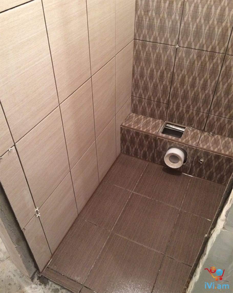 Укладка плитки в туалете