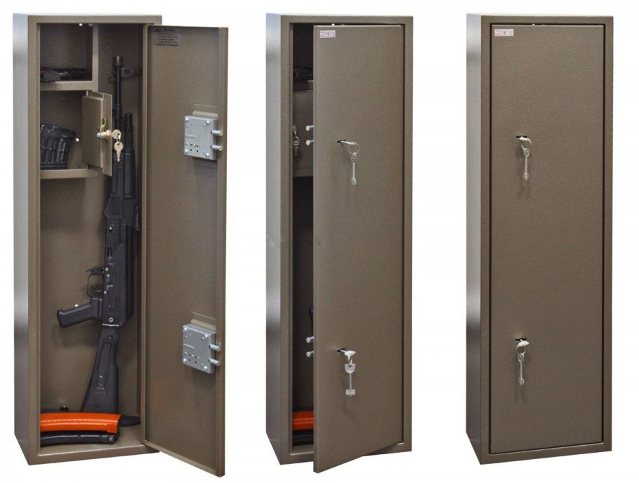 Размер сейфа для охотничьего ружья 12 калибра