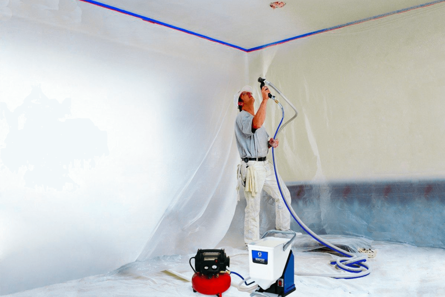 Механизированная шпаклевка Graco