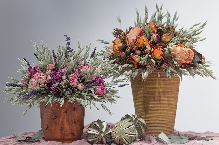 Смесь сухоцветов Икебана