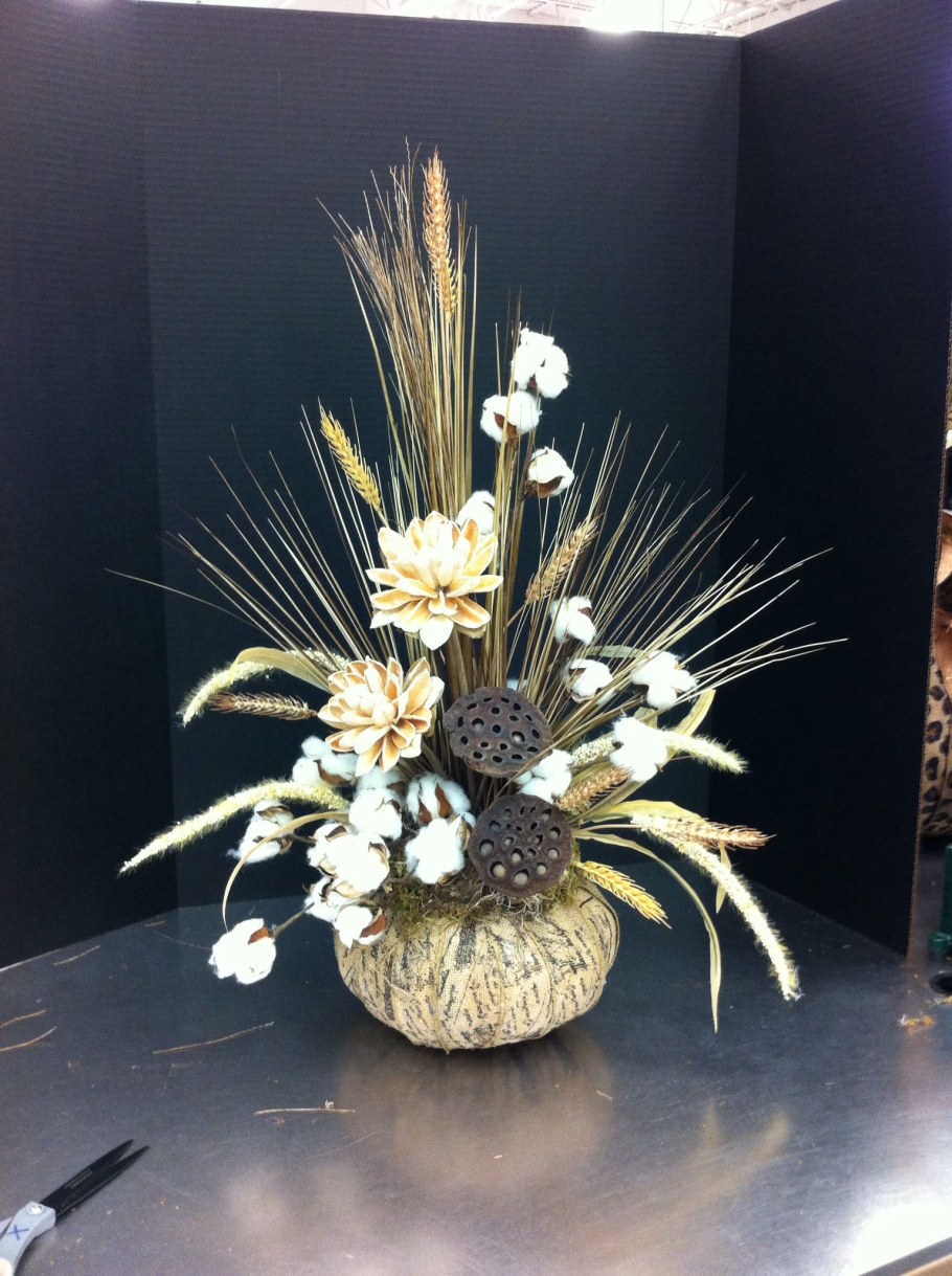 Хризантемы Икебана