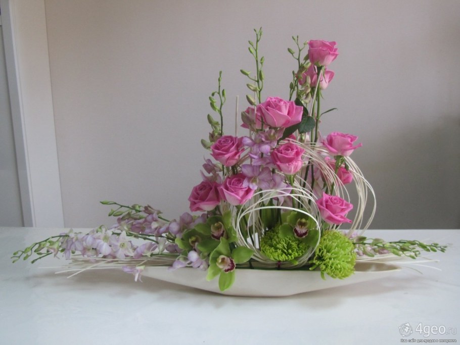 Пейзажная композиция флористика