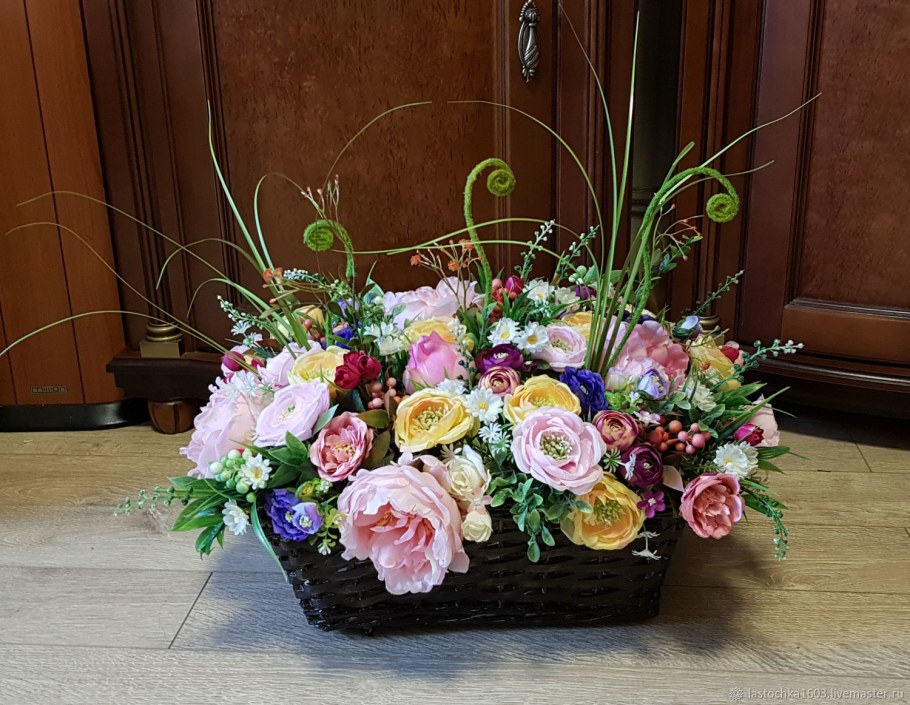 Икебана осенний букет