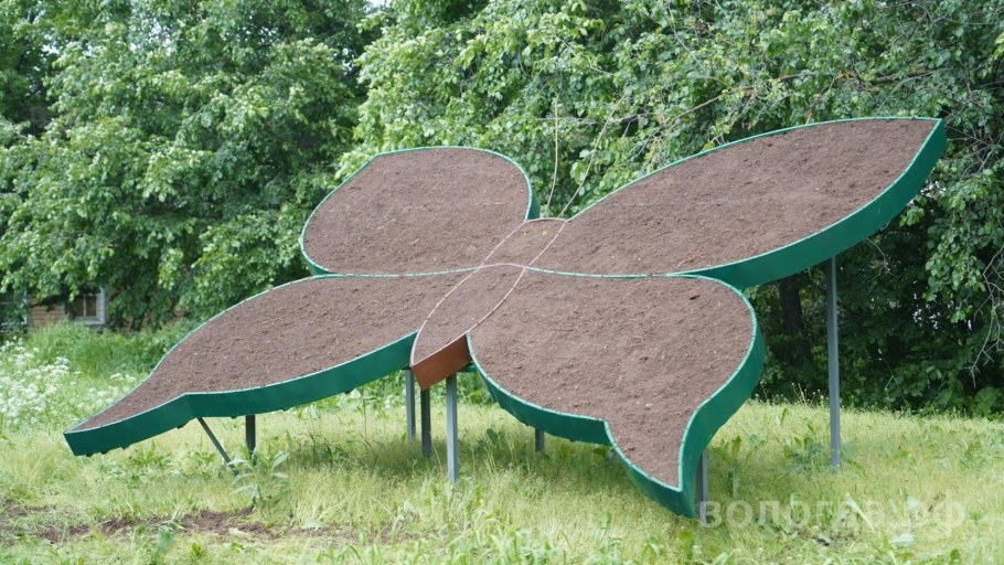 Арт объект лоси в Вологде