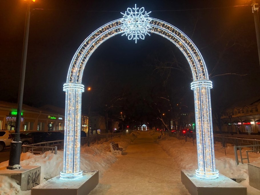 Кружевная скамейка Вологда