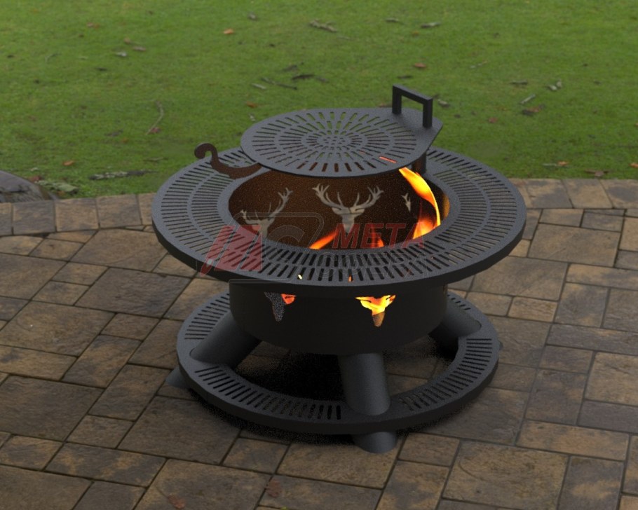 Уличный камин-кострище Sams Club (90739)