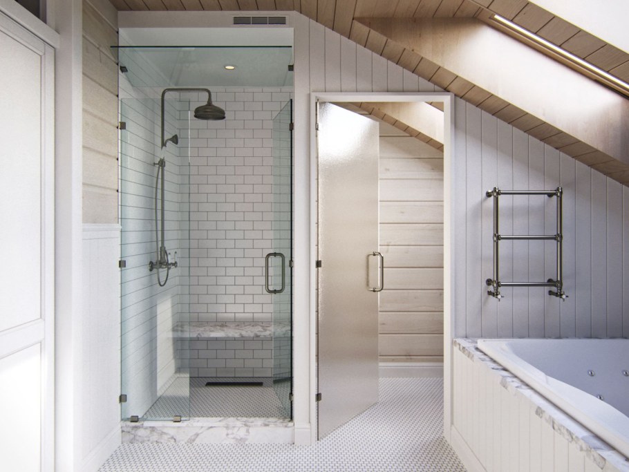 Душевые кабины для бани