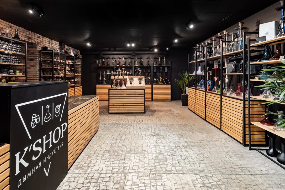 Кальянный магазин фасад
