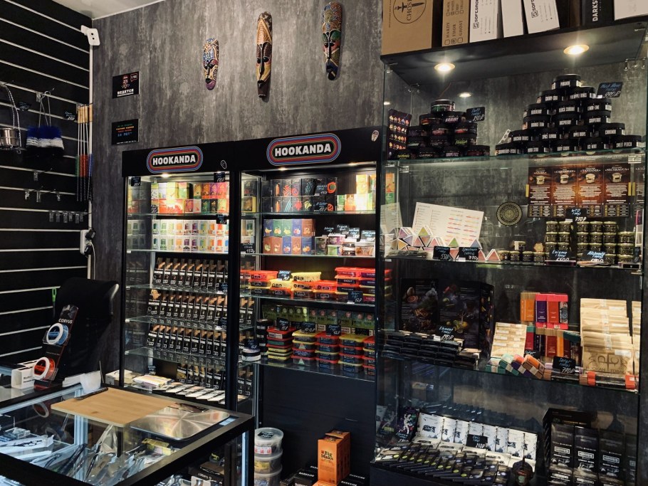 Дизайн табачного магазина