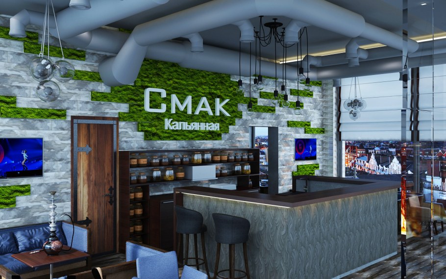 Фасад табачного магазина