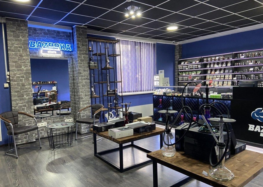 Кальянный стеллаж