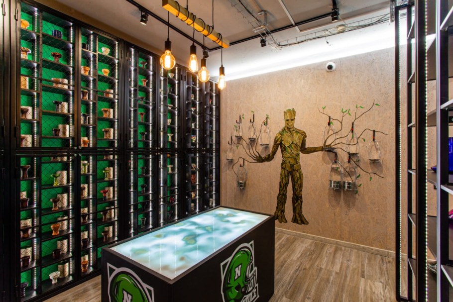 Витрина под электронные сигареты