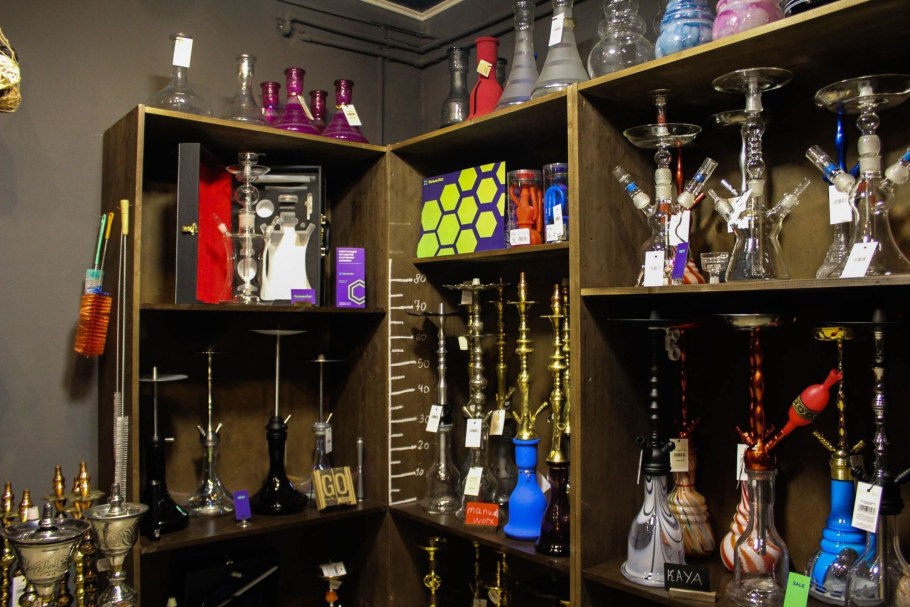Кальянный магазин интерьер