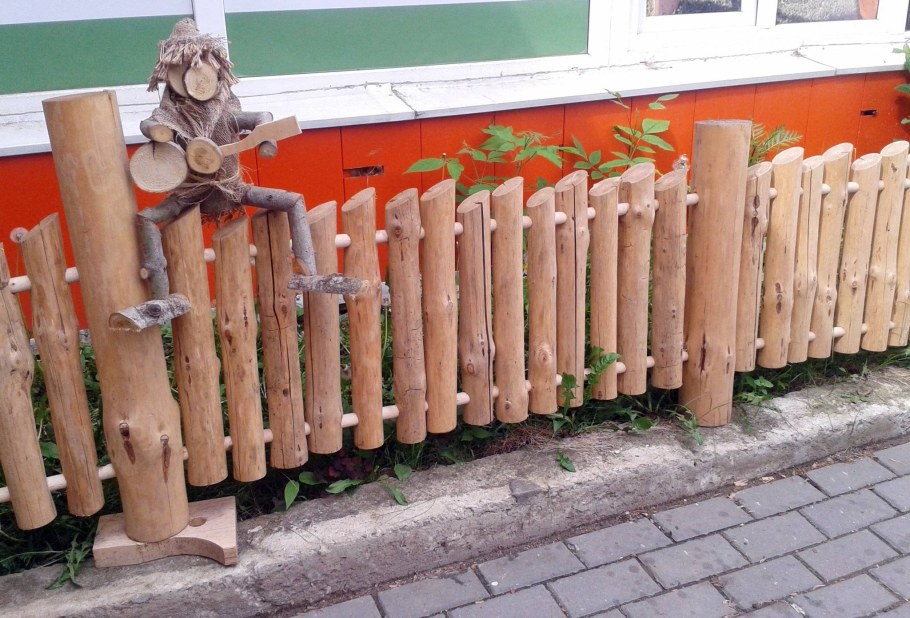 Забор декоративный №7 штакетник, 7 секций