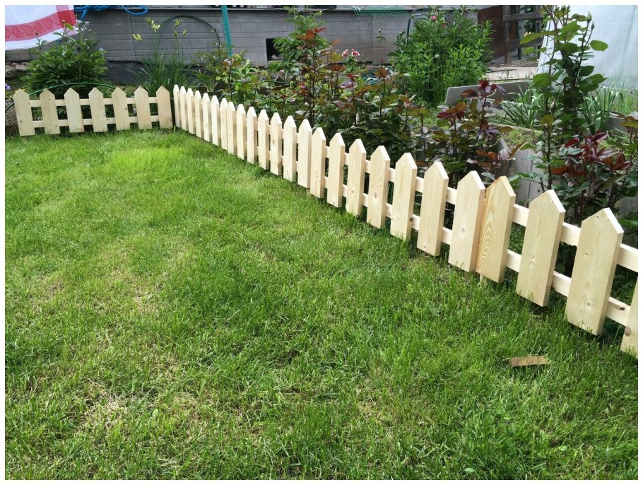 Декоративный забор для дачи