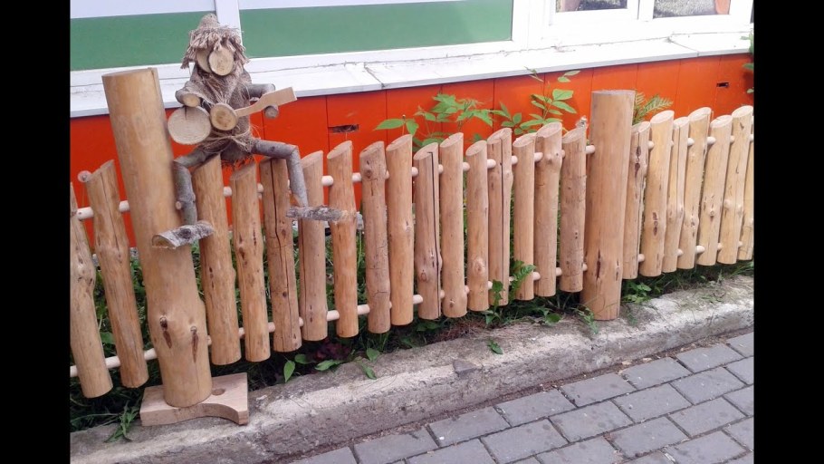 Мини заборчик для цветов