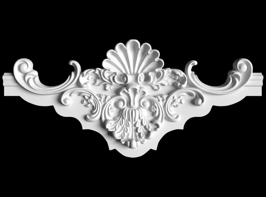 Гипсовая лепнина вектор