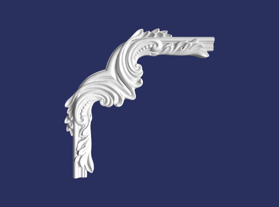 Гипсовая лепнина вектор