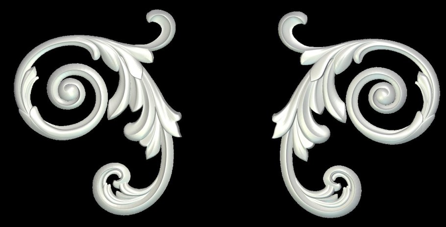 Лепнина растительный орнамент