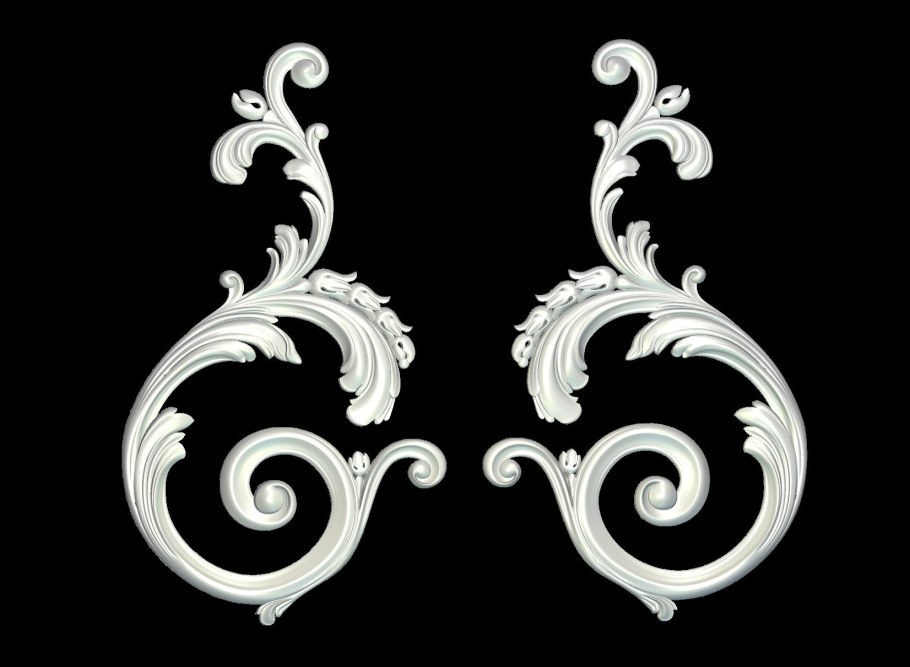 Вензеля гипсовые