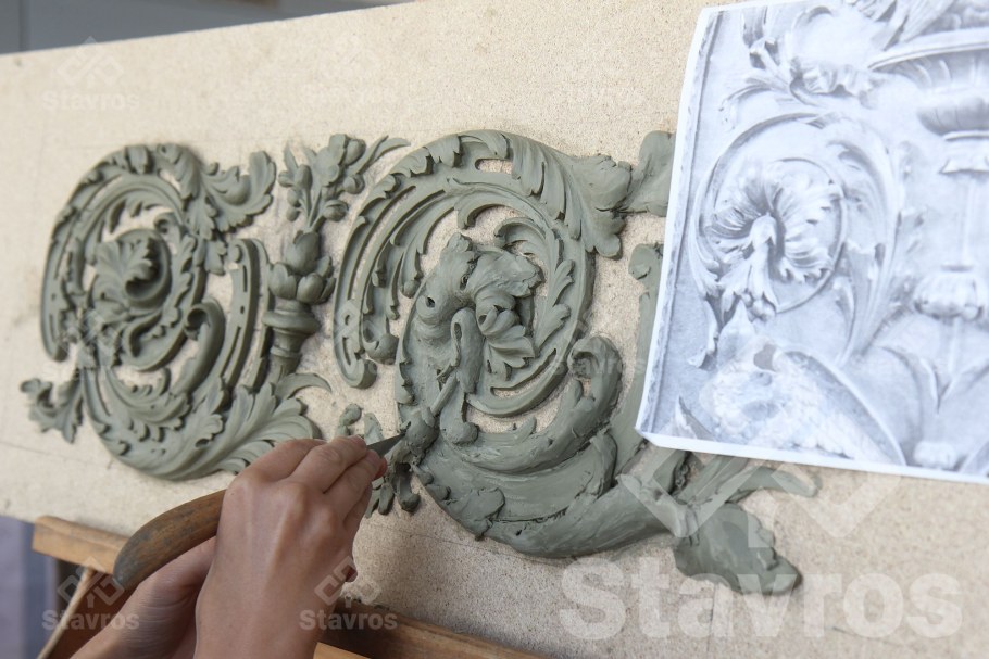 Резьба по гипсу