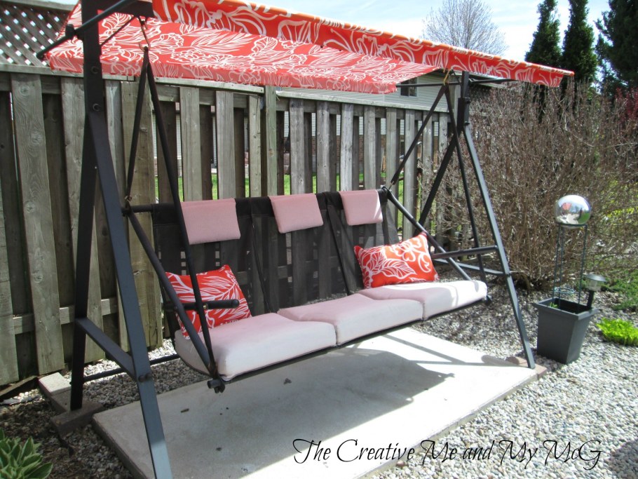 Качели для дачи из металла