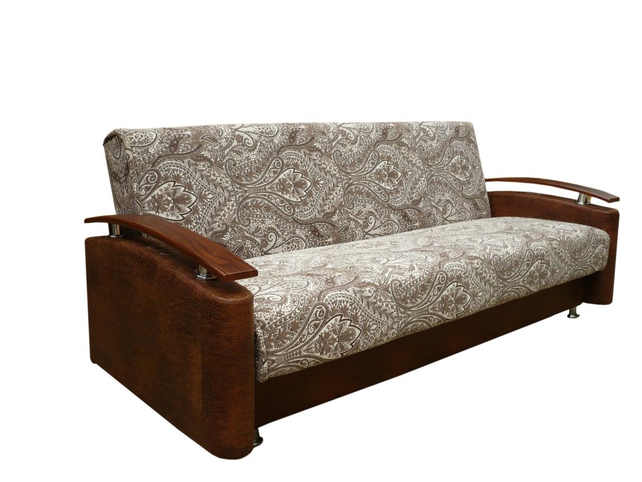 Диван Фарго с деревянными подлокотниками