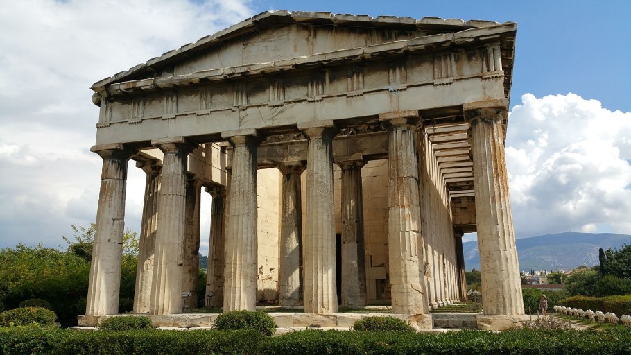 Древнегреческий храм Парфенон