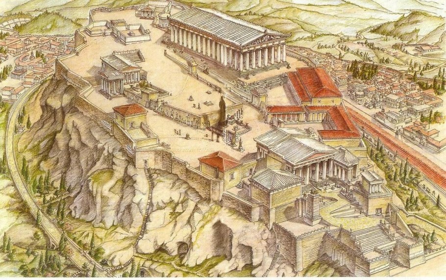 Ионический ордер древней Греции