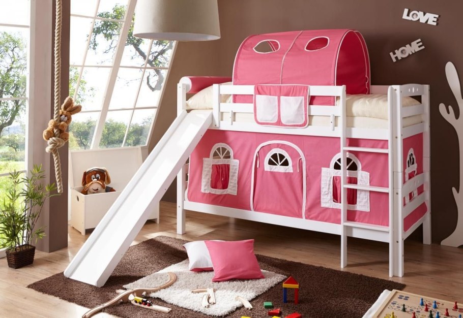 Кроватка с горкой