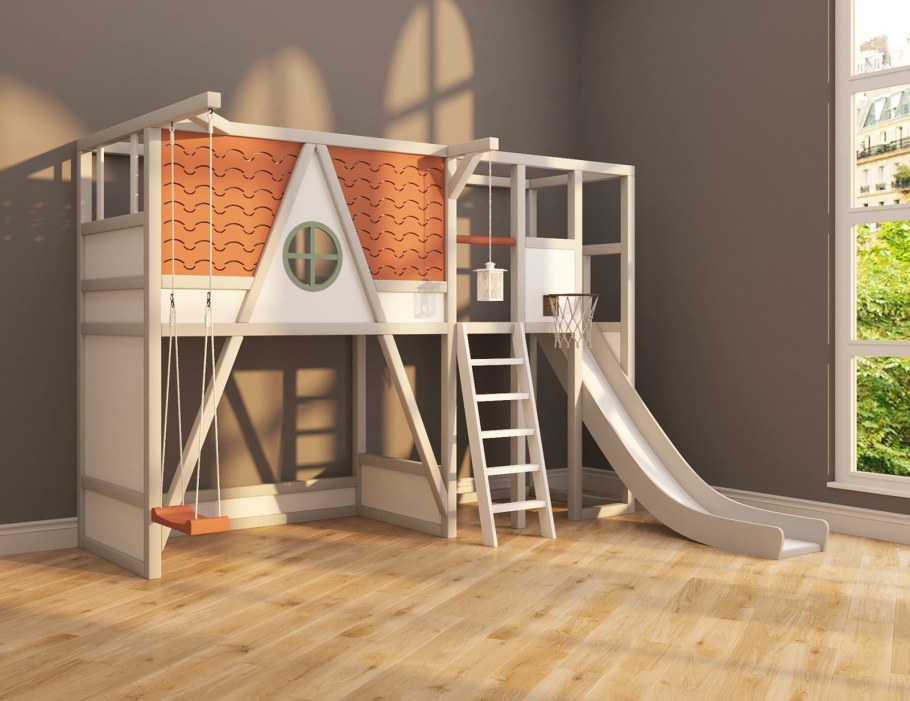 Съемная горка для кровати