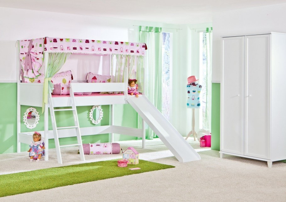 Кровать чердак игровая Фиона