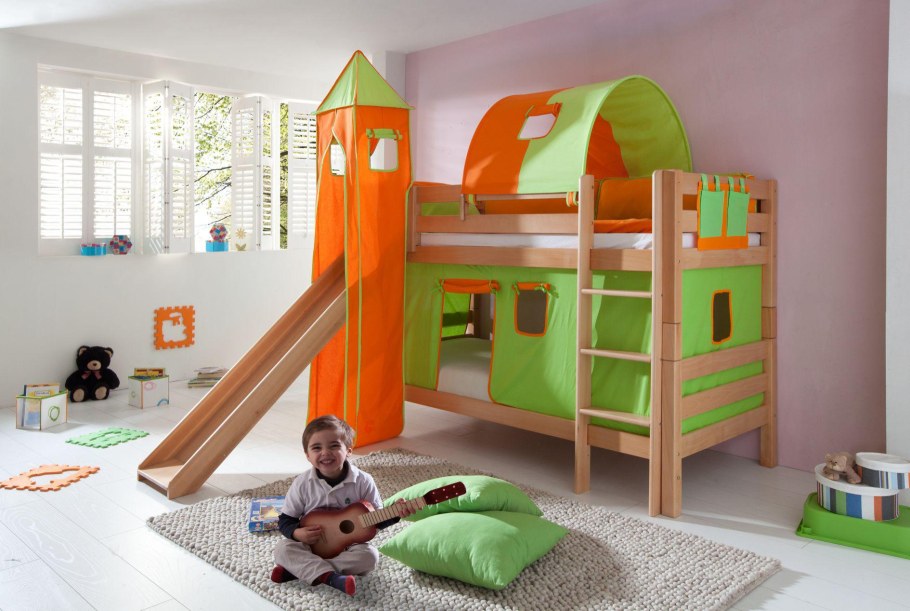 Кровать чердак игровая Фиона